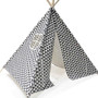 Portable Foldable Teepee Children's Play House Cotton Canvas