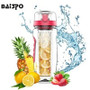 BAISPO 32oz 900ml BPA Free Fruit Infuser Juice Shaker Sports Lemon Water Bottle Tour hiking Portable Climbing Camp Bottles