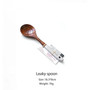 1Pc Wooden Kitchen Utensils Set Appliances Special Non-Stick Set Pure Natural Teak Solid Wood Long Handle Shovel Tools