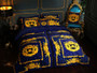 Versace Medusa Bedding Set Duvet Cover Bed Sheet Pillowcase Palace Luxury Velvet