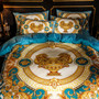 V.E.R.S.A.C.E Bedding Set Duvet Cover Bed Sheet Pillowcase Palace Luxury Velvet