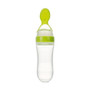 Baby Silicone Feeding Spoon with Bottle