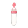 Baby Silicone Feeding Spoon with Bottle