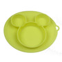 Baby silicone plate, feeding bib, toddler silicone spoon