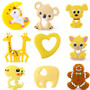 Keep & Grow  Baby Animal Silicone Teethers