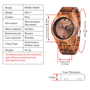 Wooden BOBO BIRD Watch Casual Fashion Men & Women Watches erkek kol saati Design Watches relogio masculino Q05