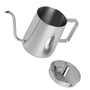 Stainless Steel Long Narrow Coffee Pot available 350ml 600ml