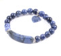 Stretchable Sodalite  Beads Bracelets