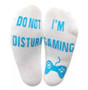Do Not Disturb I'm Gaming Unisex Socks