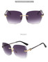 Big Frame Women/ Men Sunglasses Fashion high Quality Gradient