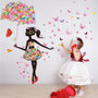 flower girl removable wall