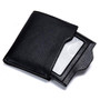 VLife Bifold Wallet, Mens RFID Blocking Slim Vegan Leather Wallet with Coin Zipper Pouch