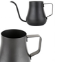 Black Stainless Steel Coffee Drip Pot for V60 Pour Over 300 550 ml