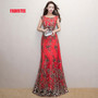 New arrival elegant party dress evening sequin dresses Vestido de Festa scoop neck Zipper gown free shipping