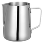 Silver Stainless Steel Milk frothing Pitcher for Espresso Coffee and Latte Milk Jug