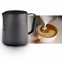 Black Stainless Steel Milk frothing Pitcher for Espresso Coffee and Latte Milk Jug