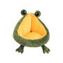 Comfortable Frog Cushion Pet Bed