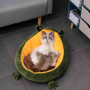 Comfortable Frog Cushion Pet Bed