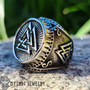 Viking Valknut Ring