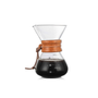 Chemex Coffee Maker, Pour Over Coffee Maker with stainless steel filter pot, High-Temperature Resistant Glass