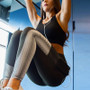 Yoga Pants Women Fitness Push Up Tight Wear Gym Training Sports Running Leggings Elastic Trousers