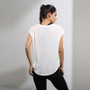 Women Loose T-shirts Solid Soft Sports Tops Women Yoga Top Women Shorts Sleeve Yoga Shirts Breathable