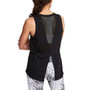 Women's Cute Mesh Yoga Workout Tank Tops Activewear Sexy Open Back Sports Shirts