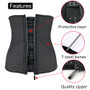 Women Latex Waist Trainer (Body Shaper Corsets with Zipper)