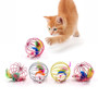 Cat Interactive Toy Stick, Feather, Wand, With Small Bell Mouse Cage