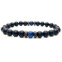 Men Bracelet Natural Moonstone Bead Lava Stone Diffuser