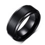 Mens Rings 8 MM Wedding Band Pure Carbide Tungsten