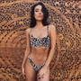 Swimwear Leopard Bikinis Sexy Push Up Swimsuit