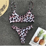 Swimwear Leopard Bikinis Sexy Push Up Swimsuit