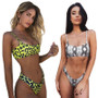 Swimwear Leopard Bikinis Sexy Push Up Swimsuit