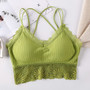 Cotton Women Laces Sports Bra Top & Push Up Bra Padded