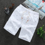 Loose Knit Straight Casual Loose Cropped Trousers Sports Shorts