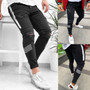 Skinny Jeans Stretchy Denim Slim Long Camouflage Pants Frayed Rip Bike Men Ripped Jeans