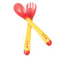 Baby bowl+spoon+fork Feeding Food Tableware Set