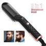 3 in 1 Multifunctional Hair Straightener Hair Comb Brush Beard Straightener