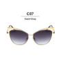New Fashion Cat Eye luxury Sunglasses 2017 Women Brand Designer Twin-Beam Mirror Men Sun Glasses Vintage Female oculos de sol