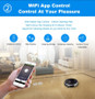 Robot Vacuum Modeling C30B, multi-floor mapping, Lidar navigation, no-go zones, selective room cleaning, super strong suction, robotic vacuum and mop with Wi-Fi connection