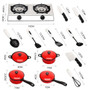 New Hot 13 Pieces Children Mini Kitchen Cookware