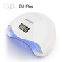 SUNUV SUN5 48W Dual UV LED Nail Lamp Nail Dryer Gel Polish Curing Light with Bottom 30s/60s Timer LCD display