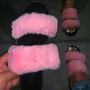 Hot Girl Fur Sandals
