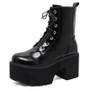 GOTH PLATFORM BOOTS