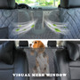 Dog Car Seat Cover (Waterproof Pet Carrier) Car Rear Back Seat Mat Hammock Cushion Protector With Zipper And Pockets