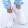 Women's Sock Sneakers - Slip On Flat Shoes