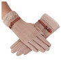 (Many different)  Women velvet gloves with touch-screen spezials
