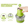 Electric Chopper Meat Grinder Mincer 1.2L 300W Food Processor Automatic Mincing Machine Household Grinder Kitchen Tool