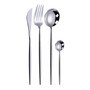 Mirror Gold Forks Spoons Knives Tableware Steel Cutlery Set Stainless Steel Silverware Set Gold Chopstick Spoon Knife Fork Sets